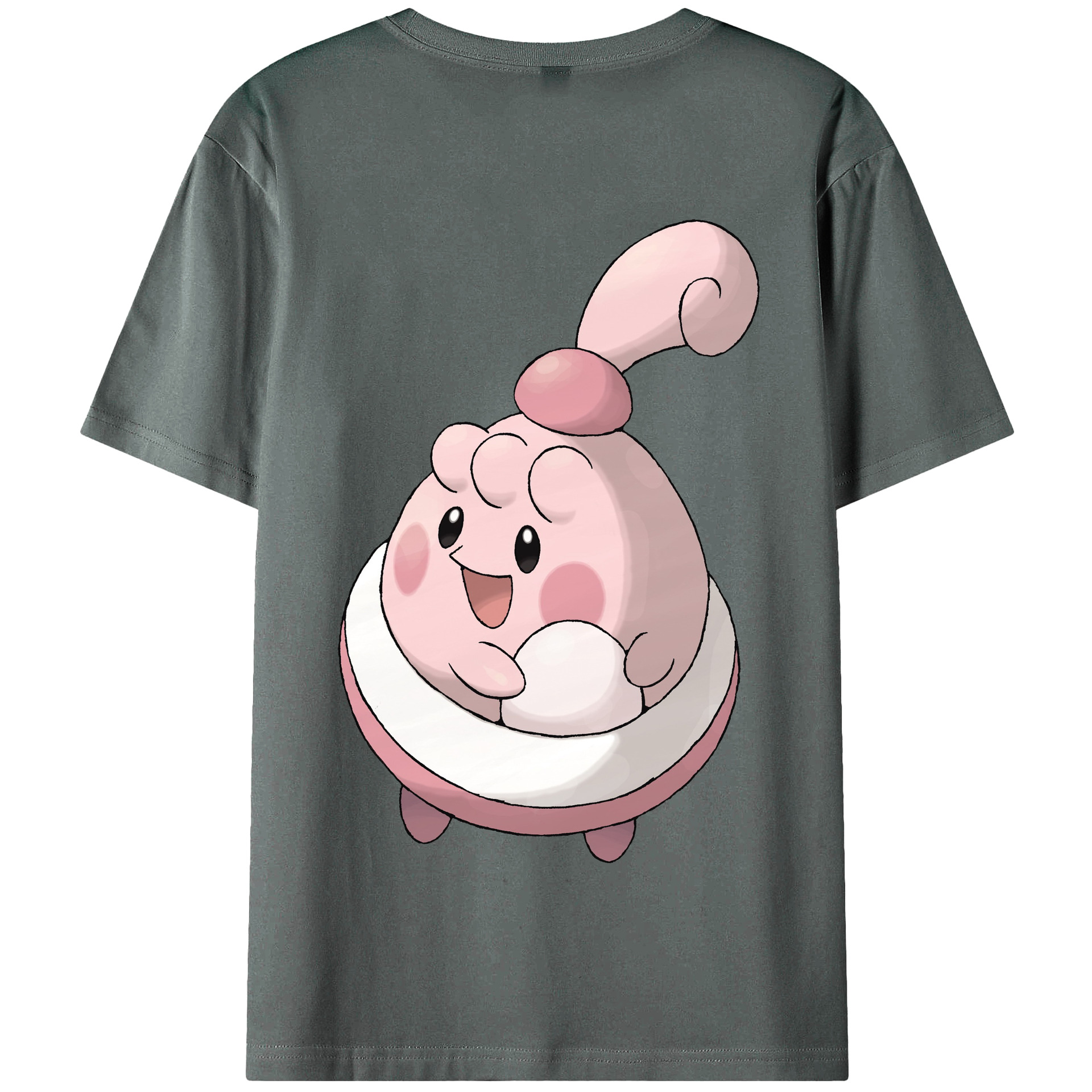 （画像用） ポケットモンスター Pokémon 綿100％半袖Tシャツ（背面プリント）